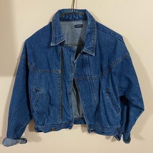 Brandy Melville Denim Jacket Bomber Style